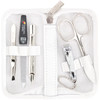 3 Swords Germany brand quality 5 piece manicure pedicure grooming kit set for professional finger toe nail care scissors