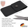3 Swords Germany brand quality STAINLESS STEEL INOX STRAIGHT NAIL SCISSORS 1 PIECE with case for manicure pedicure nail