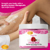 SPA REDI Body and Foot Cream Mask Sensual Rose 16 Oz Pedicure Massage for Tired Feet and Body Hydrating Fresh Skin Infus