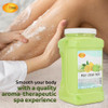 SPA REDI Body and Foot Cream Mask Lemon 128 Oz Pedicure Massage for Tired Feet and Body Hydrating Fresh Skin Infused wit