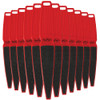 ForPro Professional Collection Pedicure Paddle Foot File DoubleSided Foot File for Heels Disposable Sanitizable 80120 Gr