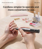 MelodySusie PenShaped Portable Cordless Nail Drill PC180E 25000RPM Rechargeable Electric File with LED Display for All N