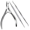 Teenitor Ingrown Toenail Tool Pedicure Tools for Feet Stainless Steel Ingrown Toenail Clippers Ingrown Toenail File and
