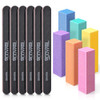 TsMADDTs Nail Files and Buffers Professional Manicure Tools Kit Rectangular Art Care Buffer Block Tools 100 180 Grit 12