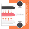 TsMADDTs Nail Files and Buffers Professional Manicure Tools Kit Rectangular Art Care Buffer Block Tools 100 180 Grit 12