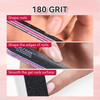 Makartt Nail File 100180 Grit Emery Boards for Nails Professional Nail Files 10pcs Double Sides Black Coarse Fingernail