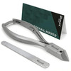 Nail Clippers for Men with Thick or Ingrown Toenails Blizzard Podiatrist Toenail Clipper Set German Forged 55 inch Heavy