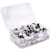 100 Pieces Large Nail Sanding Bands Professional Nail Manicure Great Fit for Nail Drill Bits for Acrylic Nails 240 Grit