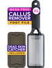 RUSTPROOF Foot File Callus Remover for Feet with Skin Catcher XL Size NYK1 MEGAFILE Foot Callus Remover for Wet Dry Use