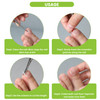 BEZOX Ingrown Toenail Corrector Set 40 Pcs PainFree Toenails Straightener Strips with Toe Nail Lifter Easy Use Ingrown T