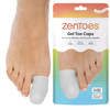 ZenToes Gel Toe Caps Silicone Toe Protectors for Cushioning Nail Coverage Relief from Missing or Ingrown Toenails Corns