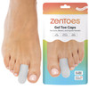 ZenToes Gel Toe Caps Silicone Toe Protectors for Cushioning Nail Coverage Relief from Missing or Ingrown Toenails Corns