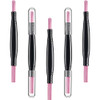 5 Pieces Pumice Stone Nail File Polishing Pen Stick DoubleHeaded Cuticle Pusher Remover Trimmer Buffer Pen Art Tools Hou