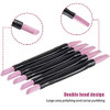 5 Pieces Pumice Stone Nail File Polishing Pen Stick DoubleHeaded Cuticle Pusher Remover Trimmer Buffer Pen Art Tools Hou
