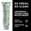 Blind Barber Lemongrass Tea Hand Moisturizer Hydrating Soothing Lotion with Shea Butter Avocado Jojoba for Dry Cracked S