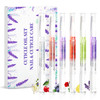 SULLMAR 6Pcs Nail Cuticle Oils Nail Nutrition Oil Pen Nail Nourishment Pens 6 Smell Cuticle Revitalizer for Agnail Nouri