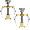 2 Pieces Ingrown Toenail Lifter Ingrown Toenail Tool Toe Clamp Stainless Steel Foot Care Tool for Paronychia Gold