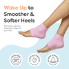 ZenToes Moisturizing Socks for Cracked Heel Treatment Vitamin E Olive Oil and Jojoba Oil Infused Heel Socks Galentines D