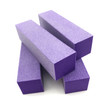 Tachibelle 10 pcs Premium Made in Korea Purple Buffer White 100180 Grit Premium 4Way Nail File Buffing Block