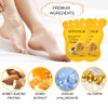 MONDSUB Honey Almond Nourishing Foot Masks Foot Moisturizing Mask for Dry Skin to Deep Hydrating and Brightening Moistur