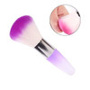 Onwon Dust Powder Nail Brush Set 2 Pieces Soft Powder Brush Nail Arts Dust Remover Cleaner Brush for Acrylic and Makeup