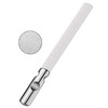 ZIZZON Professional Stainless Steel Nail Files Double Sided for Women and Men Heavy Duty Reusable Manicure Filer for Nat