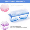Handle Grip Nail Brush Hand Fingernail Scrub Cleaning Brushes for Toes and Nails Cleaner Pedicure Scrubbing tool kit for