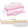 Handle Grip Nail Brush Hand Fingernail Scrub Cleaning Brushes for Toes and Nails Cleaner Pedicure Scrubbing tool kit for