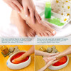 Segbeauty Paraffin Wax Bath Liners for Foot 400pcs Paraffin Foot Bags Plastic Paraffin Bath Mitts Socks Hot Wax therapy