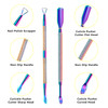 Cuticle Trimmer with Cuticle Pusher and Scissors Cuticle Remover Professional Durable Pedicure Manicure Tools Stainless
