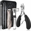 Toenail Clippers for Seniors Thick Toenails Toe Nail Clippers Adult Thick Nails Long Handle Heavy Duty Nail Clippers Kit