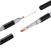 Poly Nail Gel Brush Picker Dual Ended Stainless Steel Gel Nail Brush Tool for Polygel Brushes Kit Acrylic UV Nails Exten