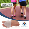 Dr Fredericks Original Deluxe Ball of Foot Cushions Bunion Pad 2 Pieces Foot Pads to Help Relieve Hallux Valgus Tailors