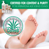 Miracle Foot Repair Cream 32 oz Repairs Dry Cracked Heels and Feet 60 Pure UltraAloe Moisturizes Softens and Repairs