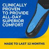 Dr Scholls Work AllDay Superior Comfort Insoles with Massaging Gel Men 1 Pair Trim to Fit