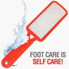 Probelle Colossal Foot Rasp Metal Foot File Callus Remover for Pedicure Foot Spa Stainless Steel Foot Scrubber Dead Skin