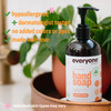 Everyone Liquid Hand Soap 1275 Ounce Pack of 3 Apricot and Vanilla PlantBased Cleanser with Pure Essential Oils