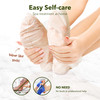 Purederm Shiny Soft Foot Peeling Mask 6 pack For smooth and moist baby skin with Exfoliating peel off Calluses Dry Skin
