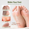 Purederm Shiny Soft Foot Peeling Mask 6 pack For smooth and moist baby skin with Exfoliating peel off Calluses Dry Skin