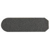 ForPro Professional Collection Stainless Steel Pedi File Refill 100 Grit Black EZStrip Peel Pedicure Refill Pads 125 W x