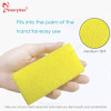Maryton Pumice Sponge for Feet Ultimate Pedicure Stone Callus Remover Foot Scrubber Bulk Pack of 4Assorted Colors