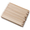 100Pcs Orange Wood Sticks for Nails HOOMBOOM Double Sided Cuticle Pusher Remover Nail Art Manicure Pedicure Tool for Man