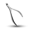 Rui Smiths Carbon Steel Cuticle Nippers Professional Carbon Steel French Handle 6mm Jaw Single Spring