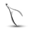 Rui Smiths Carbon Steel Cuticle Nippers Professional Carbon Steel French Handle 6mm Jaw Double Spring