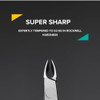Rui Smiths Carbon Steel Cuticle Nippers Professional Carbon Steel French Handle 6mm Jaw Double Spring
