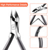 Cuticle Nippers Salon Grade for Manicurist Extremely Sharp Effortless Cuticle Trimmer Precise Clippers Pedicure Manicure
