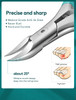 MRGREEN Nail Clippers for Thick Ingrown Toenails Heavy Duty Professional paronychia Tools with Ingrown Nail FileStainles