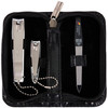 3 Swords Germany brand quality 3 piece manicure pedicure grooming kit set for professional finger toe nail care tool cli