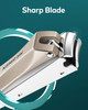 Nail Clippers with Catcher Professional Stainless Steel Fingernail and Toenail Clipper Cutter Trimmer Set for Men and Wo