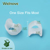 Welnove Gel Toe Separator Pinky Toe Spacers Little Toe Cushions for Preventing Rubbing Relieve Pressure Pack of 12